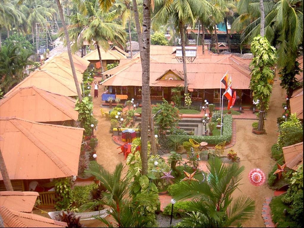 ホテルKerala Bamboo House バルカラ エクステリア 写真