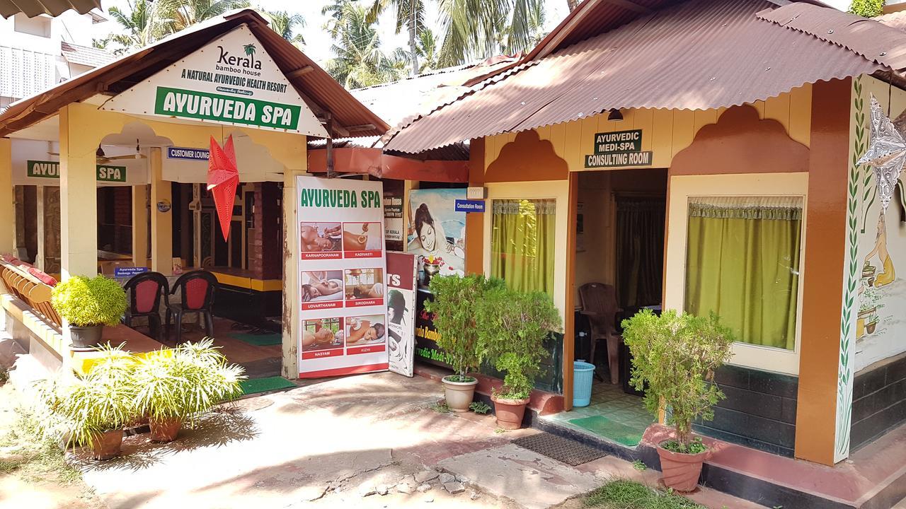 ホテルKerala Bamboo House バルカラ エクステリア 写真